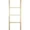 Ekena Millwork 19"W x 48"H x 3 1/2"D Vintage Farmhouse 3 Rung Ladder, Barnwood Decor Collection, Natural Barnwood DECR019X048X04LDRUF - alternate 4